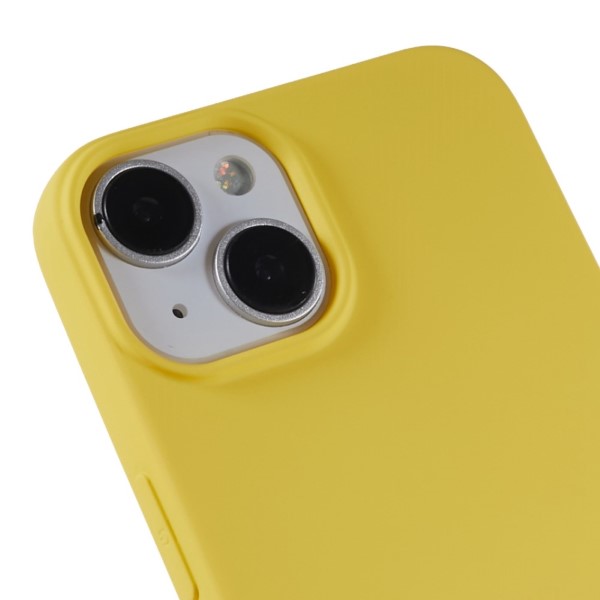 Kryt na iPhone 14 Plus gumový žlutý