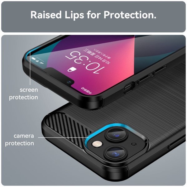 Kryt na iPhone 14 Plus Carbon černý