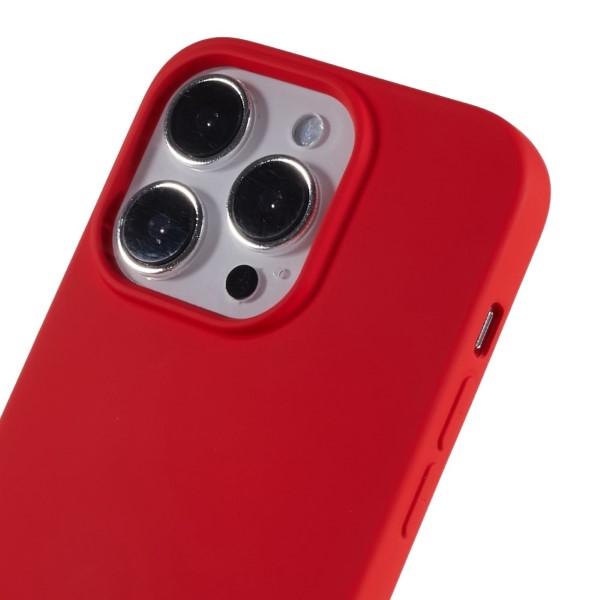 Kryt na iPhone 14 Pro Max gumový červený