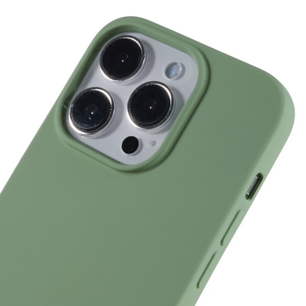 Kryt na iPhone 14 Pro Max gumový zelený