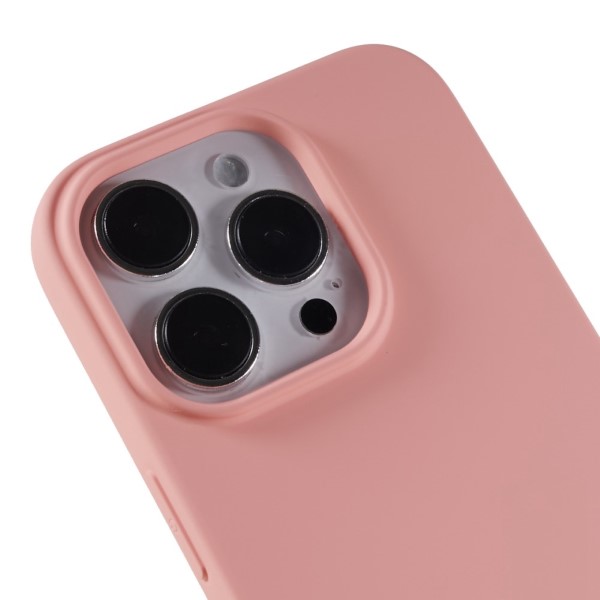 Kryt na iPhone 14 Pro Max gumový růžový