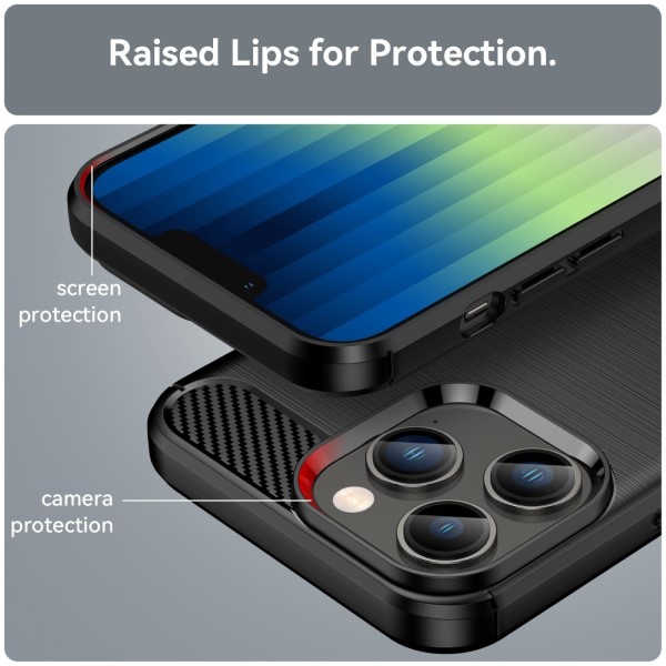 Kryt na iPhone 14 Pro Max Carbon černý