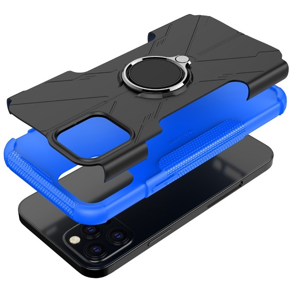 Kryt na iPhone 12 / 12 Pro odolný Tire 2 modrý