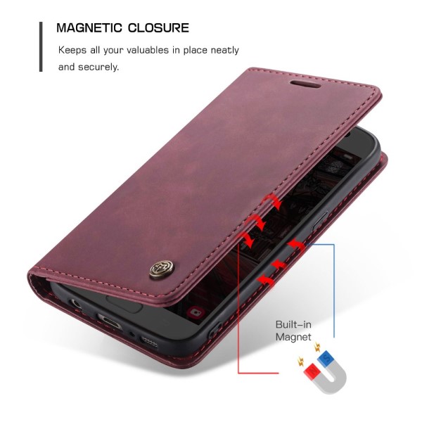 Pouzdro na Samsung Galaxy S7 CASEME červené
