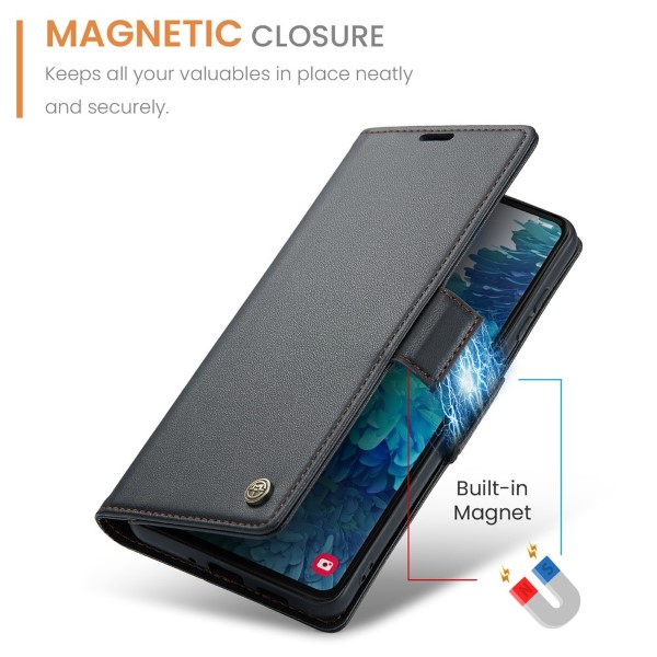 Pouzdro na Samsung Galaxy S20 FE CASEME smooth černé