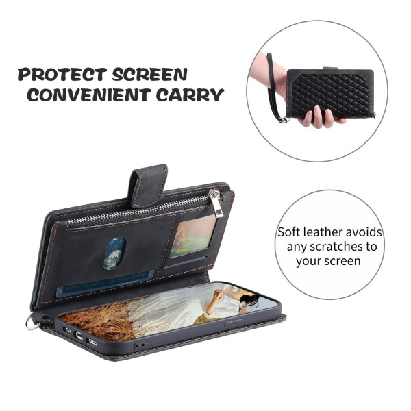 Pouzdro na Samsung Galaxy S20 FE Luxury Double Layer černé