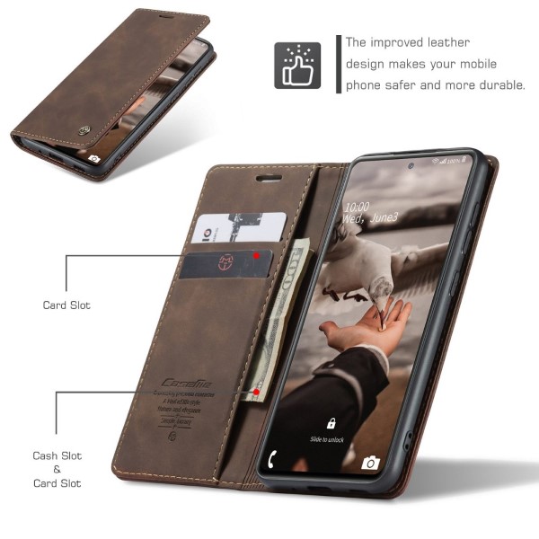 Pouzdro na Samsung Galaxy S20 FE CASEME hnědé
