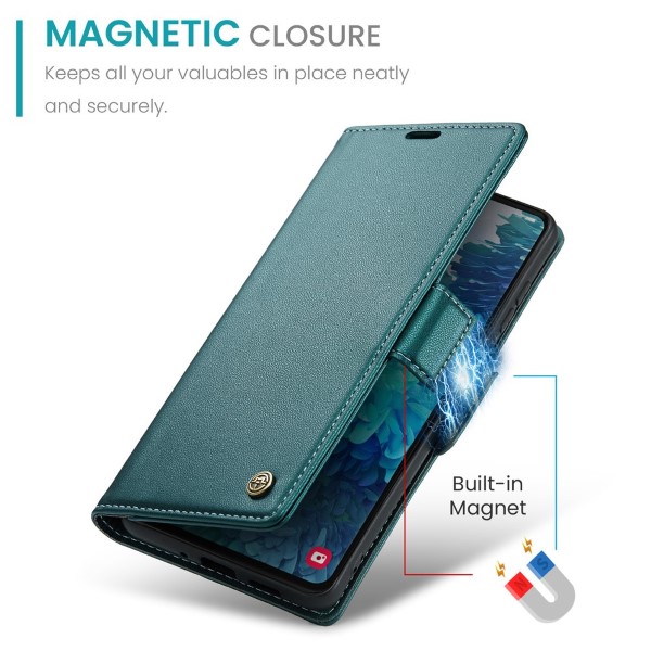 Pouzdro na Samsung Galaxy S20 CASEME smooth zelené