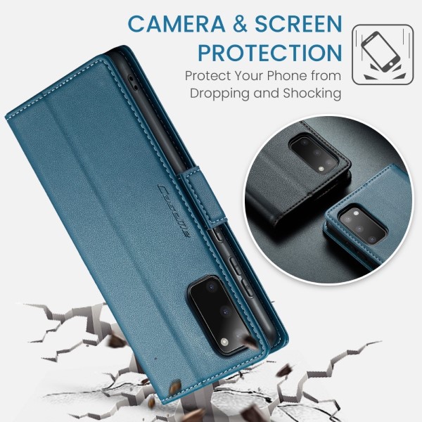 Pouzdro na Samsung Galaxy S20 CASEME smooth modré