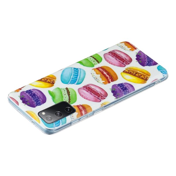 Kryt na Samsung Galaxy S20 FE svítící Makronka