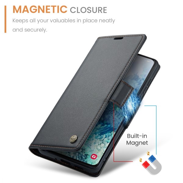 Pouzdro na Samsung Galaxy S20 Plus CASEME smooth černé