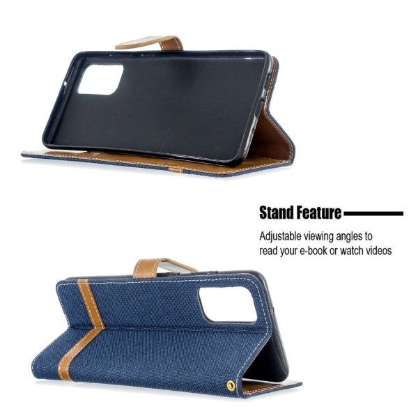 Pouzdro na Samsung Galaxy S20 Plus Jeans modré