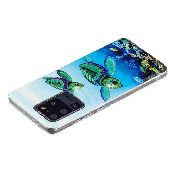 Kryt na Samsung Galaxy S20 Ultra svítící Želva