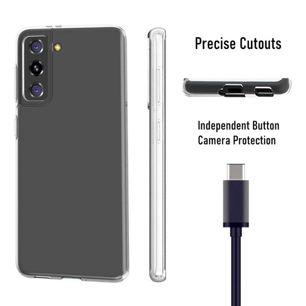 Kryt na Samsung Galaxy S21 Silikonový čirý