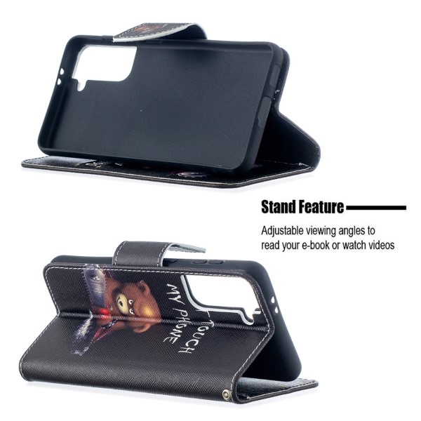 Pouzdro na Samsung Galaxy S21 Medvěd