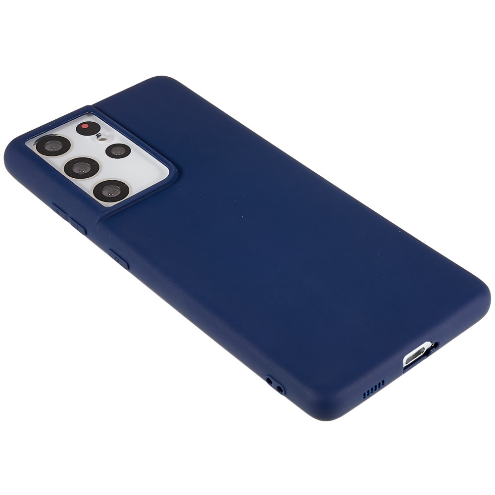 Kryt na Samsung Galaxy S21 Ultra Silikonový modrý
