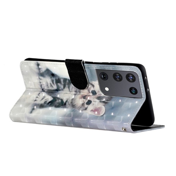 Pouzdro na Samsung Galaxy S21 Ultra Kotě