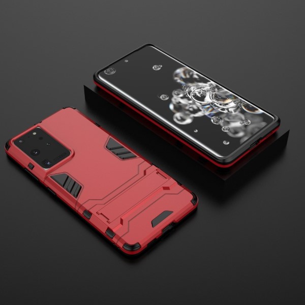 Kryt na Samsung Galaxy S21 Ultra odolný Hybrid červený