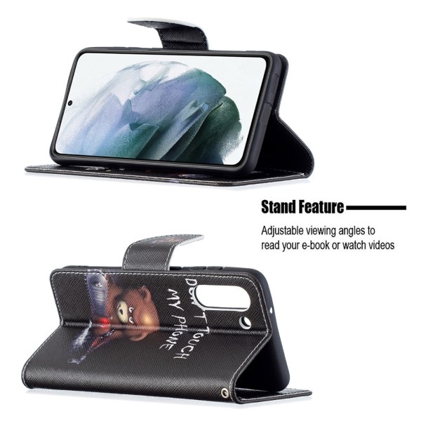 Pouzdro na Samsung Galaxy S21 FE Medvěd