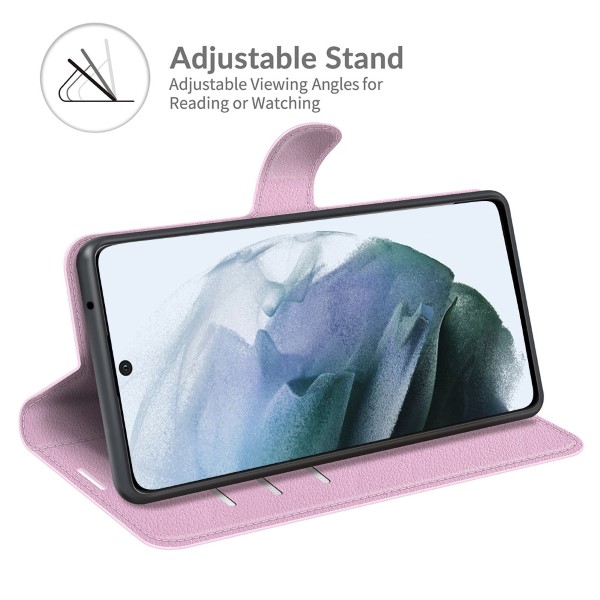 Pouzdro na Samsung Galaxy S21 FE Color světle růžové