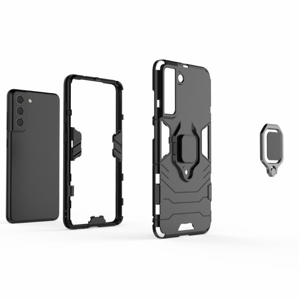 Kryt na Samsung Galaxy S21 FE odolný Ring červený