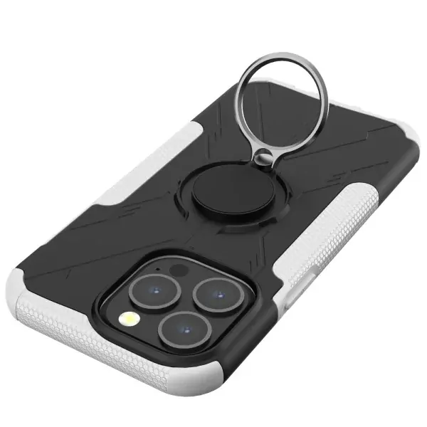 Kryt na iPhone 13 Pro Max odolný Tire bílý