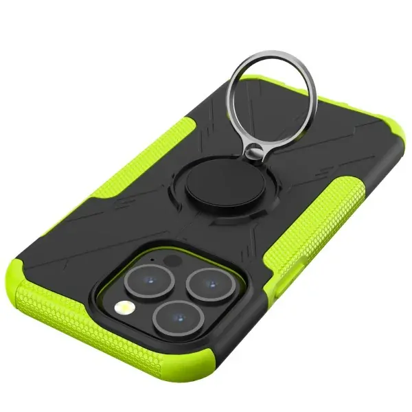 Kryt na iPhone 13 Pro Max odolný Tire zelený