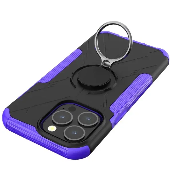 Kryt na iPhone 13 Pro Max odolný Tire fialový