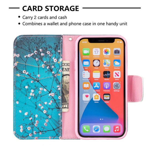 Pouzdro pro iPhone 13 Mini Květy
