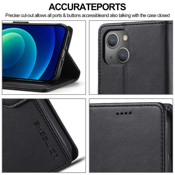 Pouzdro LC.IMEEKE pro iPhone 14 Plus černé