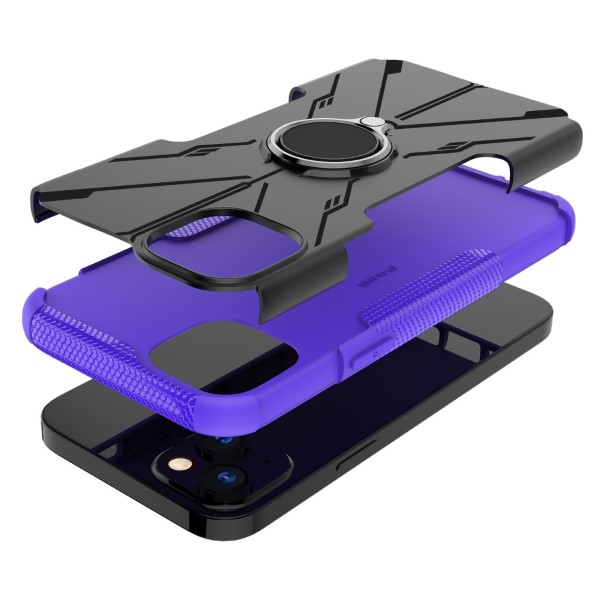 Kryt na iPhone 14 Plus odolný Tire fialový