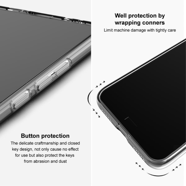 Kryt na Samsung Galaxy S22 IMAK gumový čirý