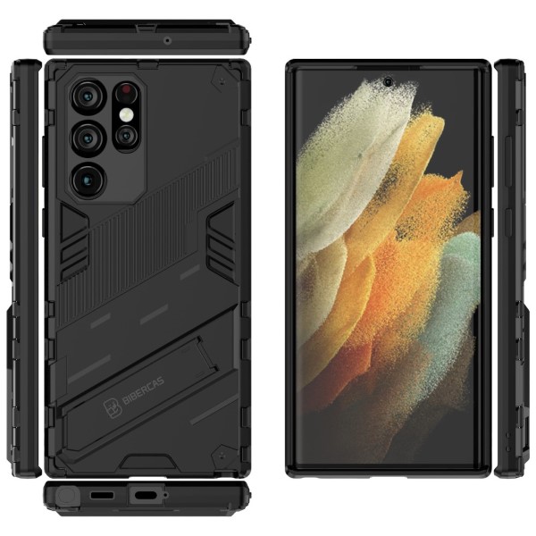 Kryt na Samsung Galaxy S22 Ultra odolný Shockproof černý