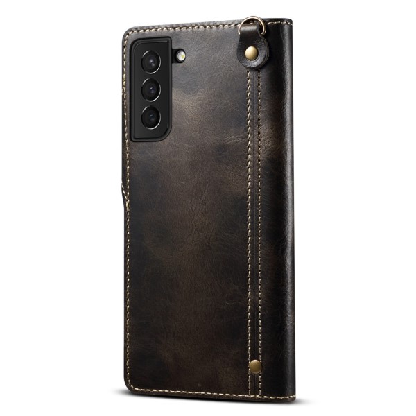 Pouzdro kožené na Samsung Galaxy S23 černé