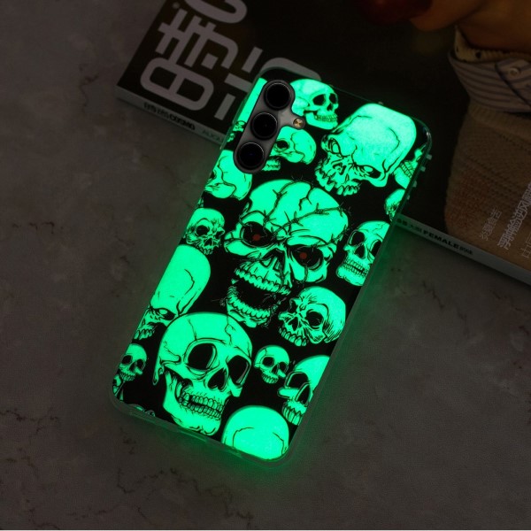 Kryt na Samsung Galaxy S23 svítící Lebky
