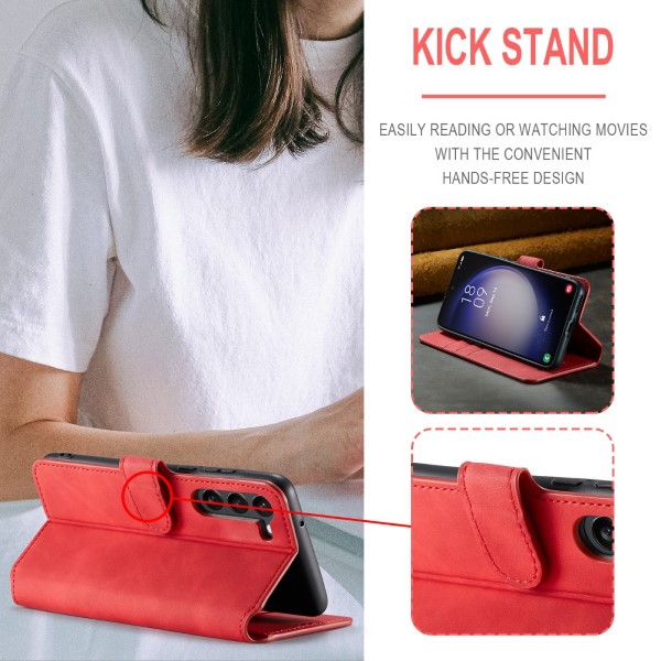 Pouzdro na Samsung Galaxy S23 DG.MING červené