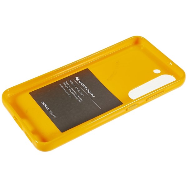Kryt gumový na Samsung Galaxy S23+ MERCURY Jelly žlutý