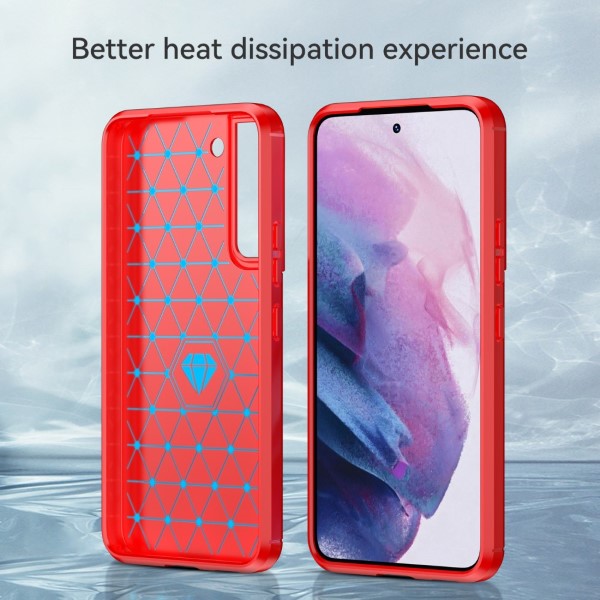 Kryt na Samsung Galaxy S23+ Carbon červený