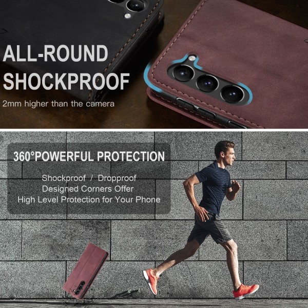 Pouzdro na Samsung Galaxy S23+ CASEME červené