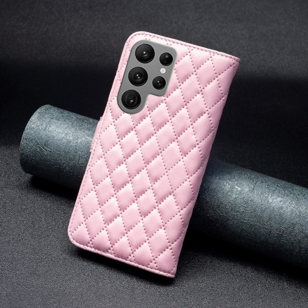 Pouzdro na Samsung Galaxy S23 Ultra Binfen růžové