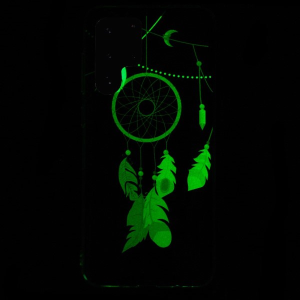 Kryt na Samsung Galaxy S23 Ultra svítící Lapač snů černý