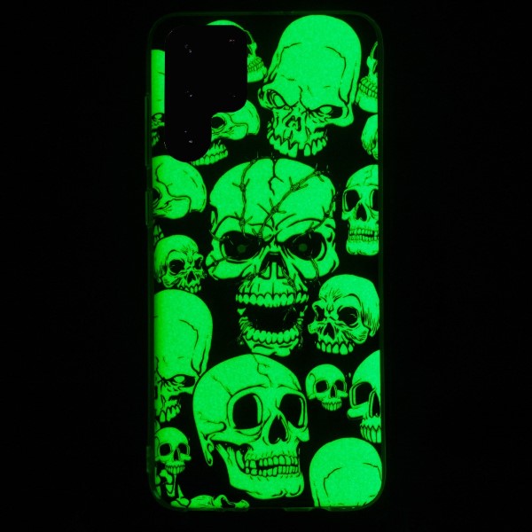 Kryt na Samsung Galaxy S23 Ultra svítící Lebky
