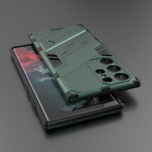 Kryt na Samsung Galaxy S23 Ultra odolný Shockproof zelený