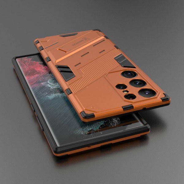 Kryt na Samsung Galaxy S23 Ultra odolný Shockproof oranžový