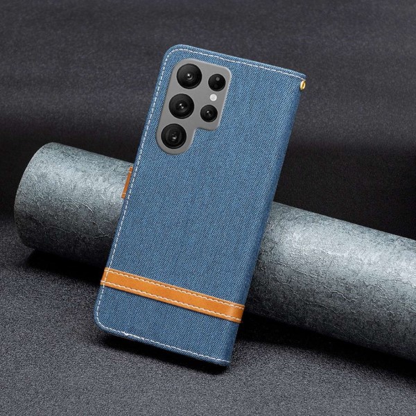 Pouzdro na Samsung Galaxy S23 Ultra Jeans modré