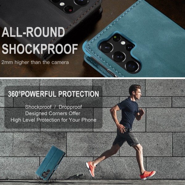 Pouzdro na Samsung Galaxy S23 Ultra CASEME modré
