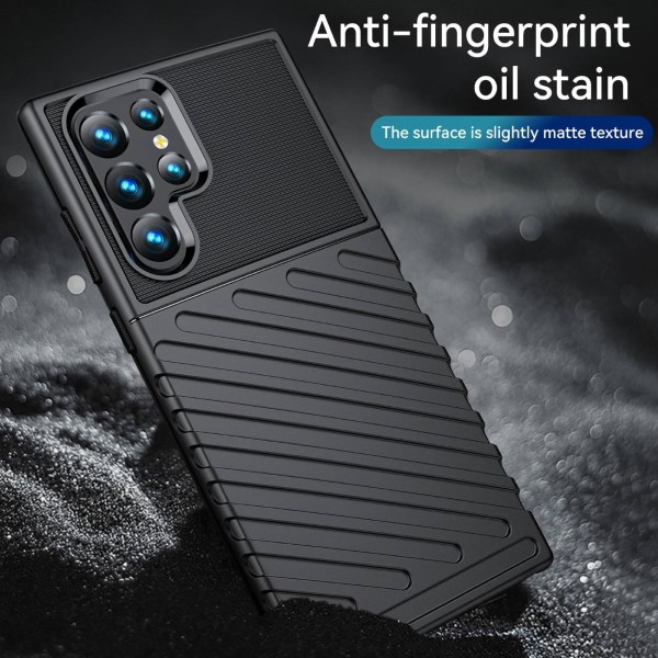Kryt na Samsung Galaxy S23 Ultra gumový Anti-Scratch černý