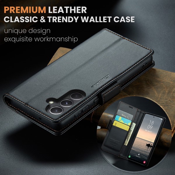 Pouzdro na Samsung Galaxy S23 FE CASEME smooth černé