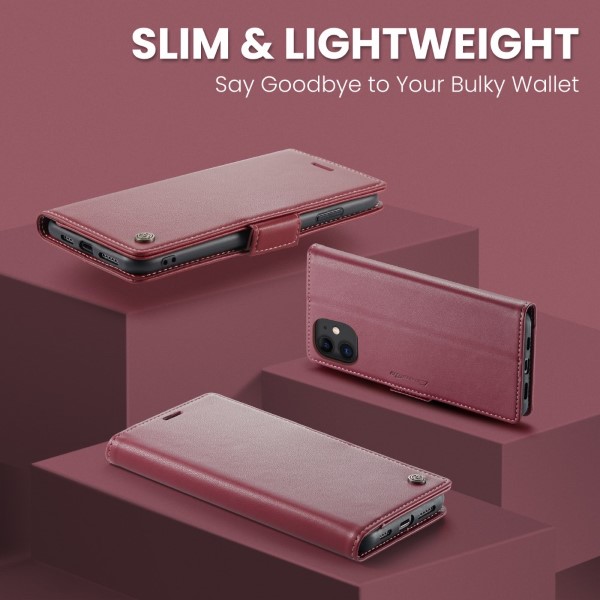 Pouzdro pro iPhone 11 CASEME Smooth červené