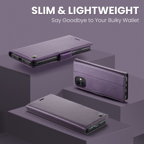 Pouzdro pro iPhone 11 CASEME Smooth fialové